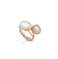 Anello Lelune Donna LELUNE GLAMOUR in Argento Madreperla LGRN758.1